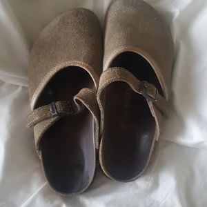 Birkenstock Suede Clogs